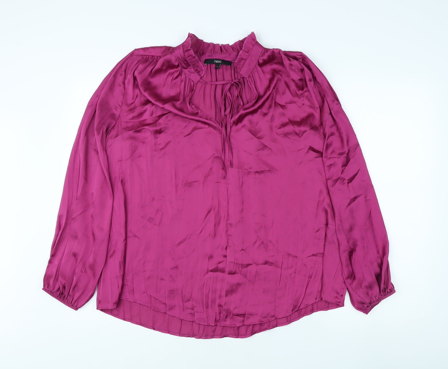 Next Women's Purple Long Sleeve Blouse Size 14