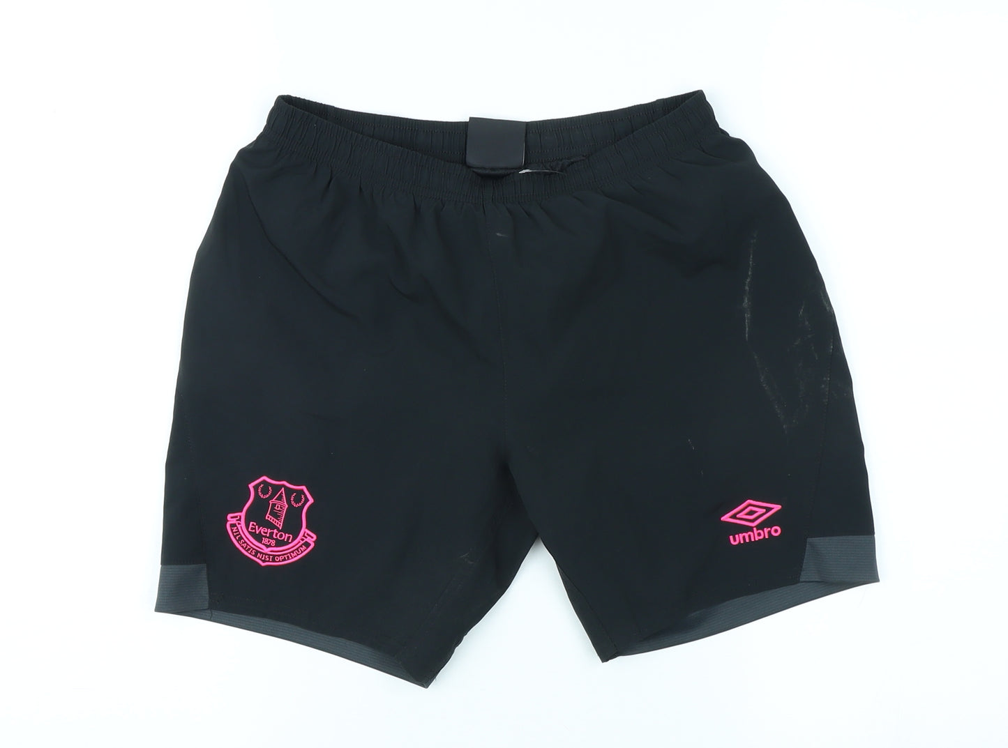 Umbro Boys Black Athletic Football Shorts Size 12 Years