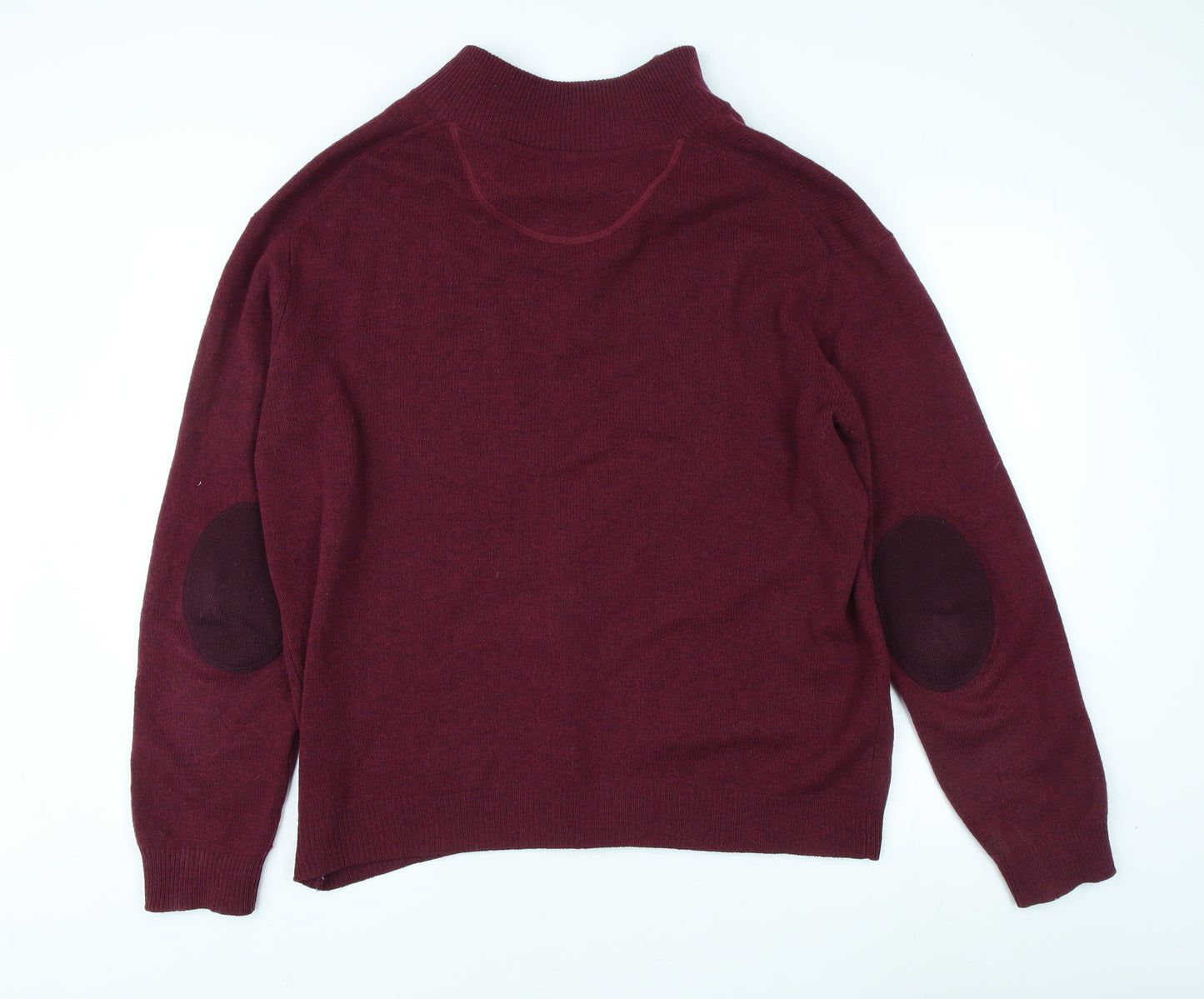 GANT Men's 2XL Red Wool Pullover Jumper