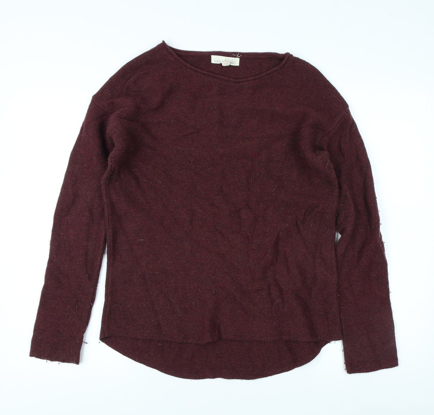 Seasalt Cornwall Women's Red Pullover Jumper Size 10