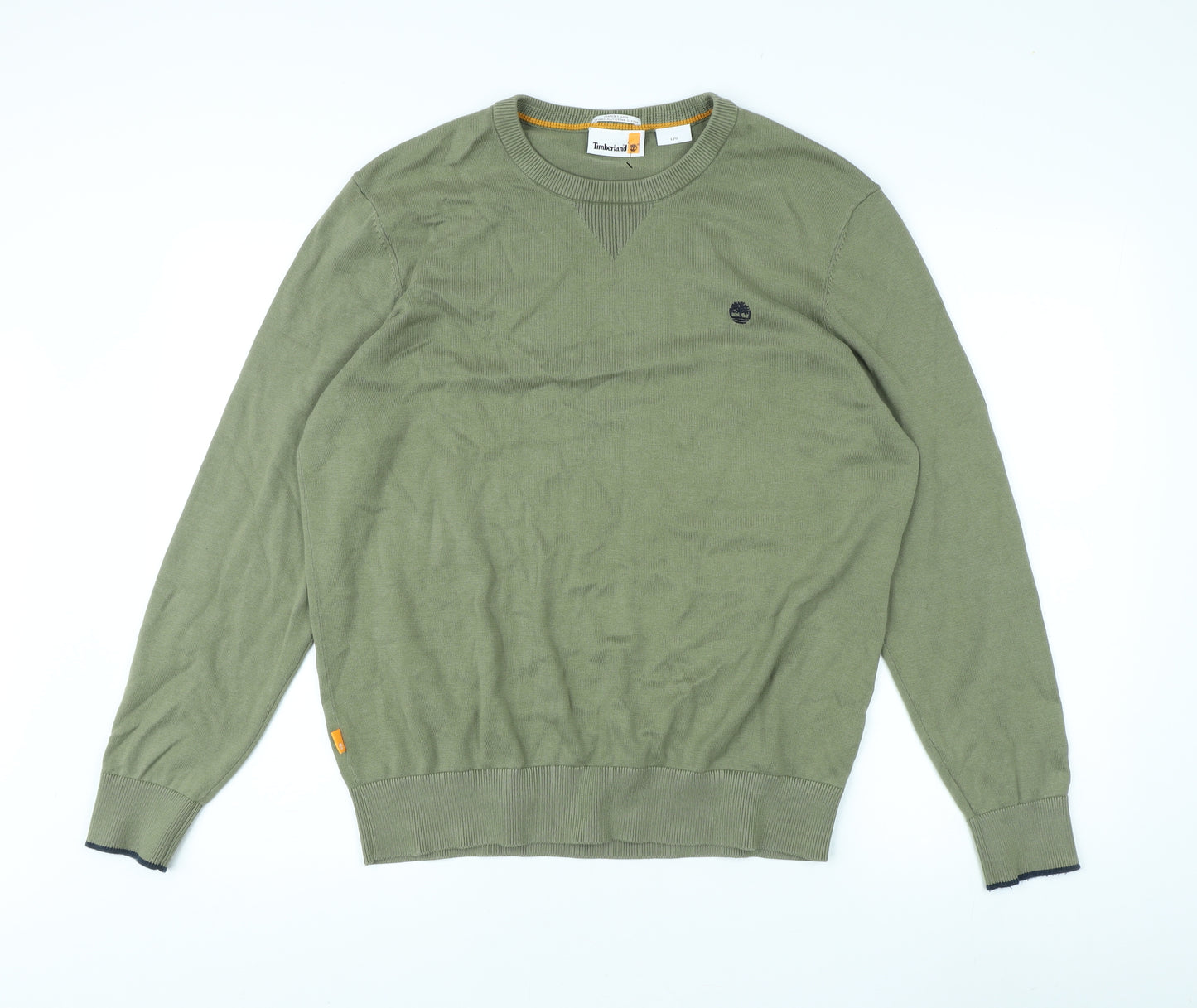 Timberland Men's Green Pullover Jumper - L