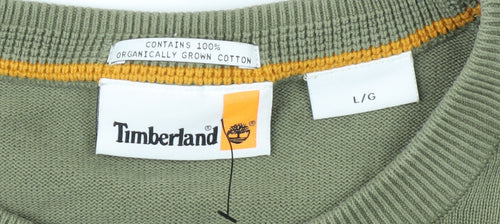Timberland Men's Green Pullover Jumper - L