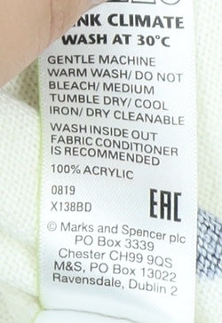 Marks and Spencer Women’s Ivory Polka Dot Jumper Size 18