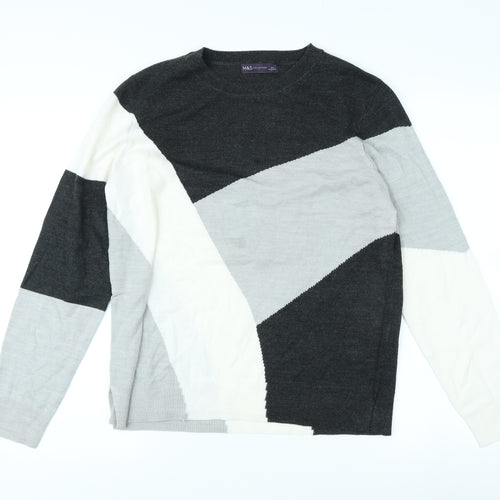 Marks and Spencer Women's Black Pullover, Size 14
