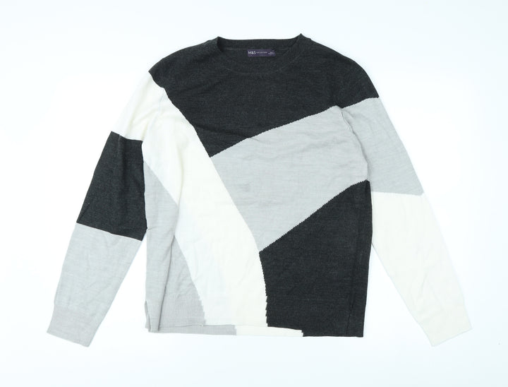 Marks and Spencer Women's Black Pullover, Size 14