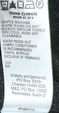 Marks and Spencer Women's Black Pullover, Size 14