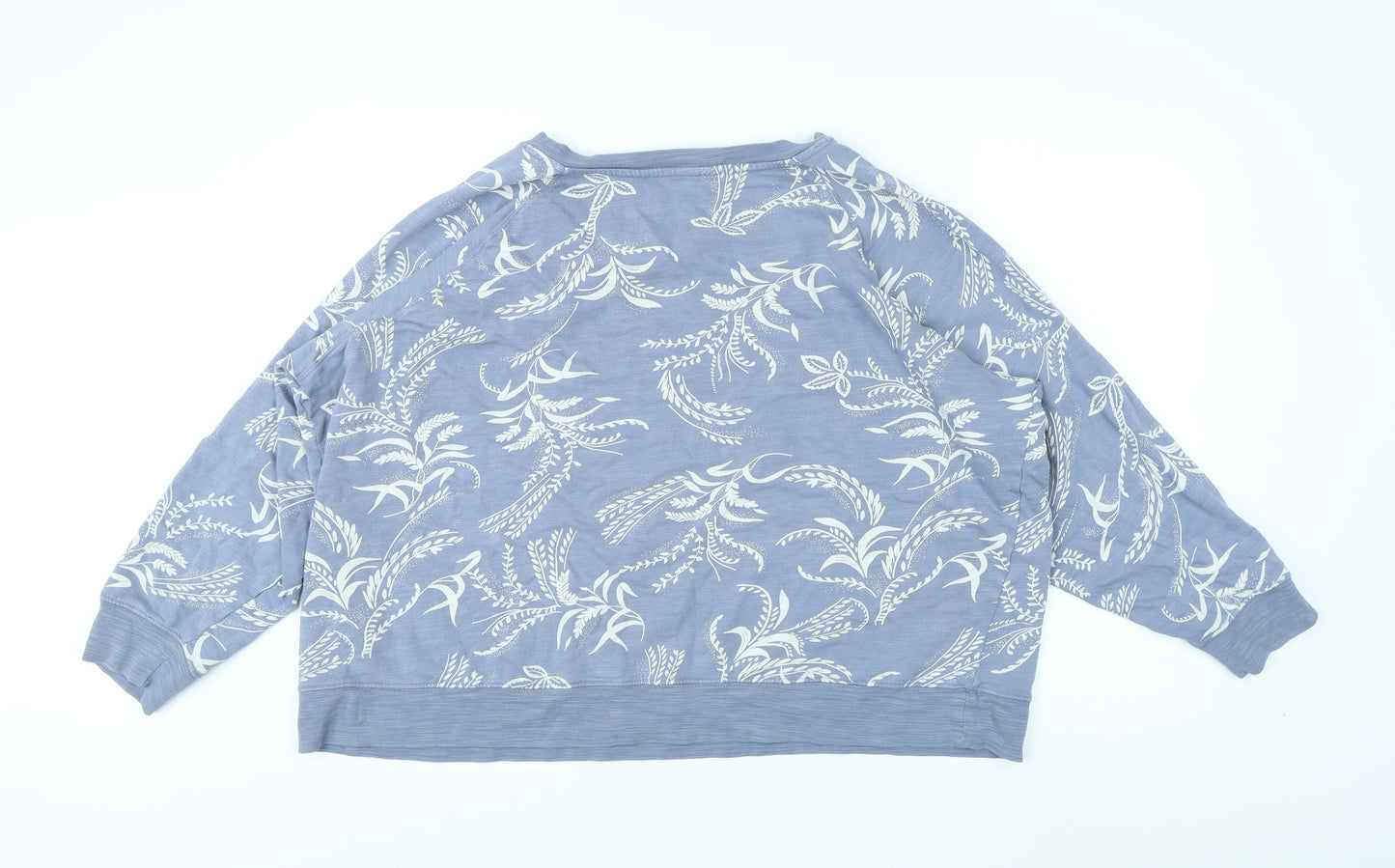 Marks and Spencer Women’s Blue Floral Sweatshirt 24
