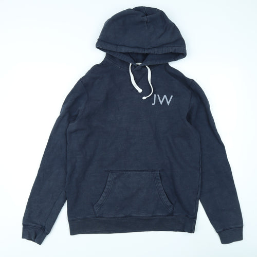 Jack Wills Men's Blue Pullover Hoodie M