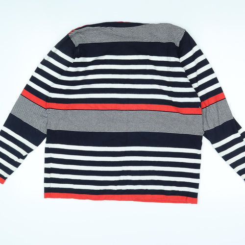 ISLE Women's Multicoloured Striped Jumper M