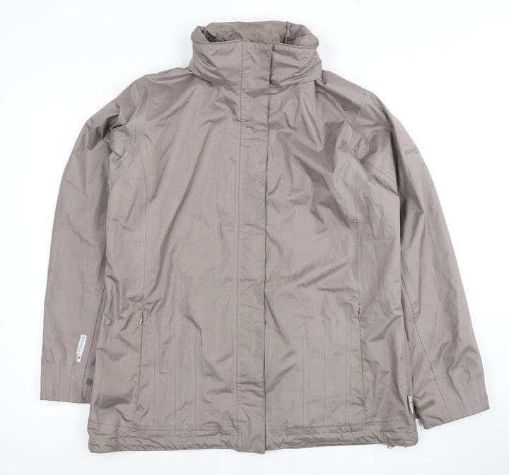 Regatta Women's Grey Rain Coat Jacket Size 16