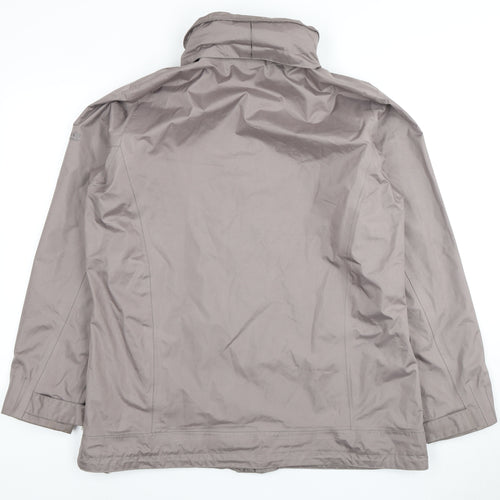 Regatta Women's Grey Rain Coat Jacket Size 16