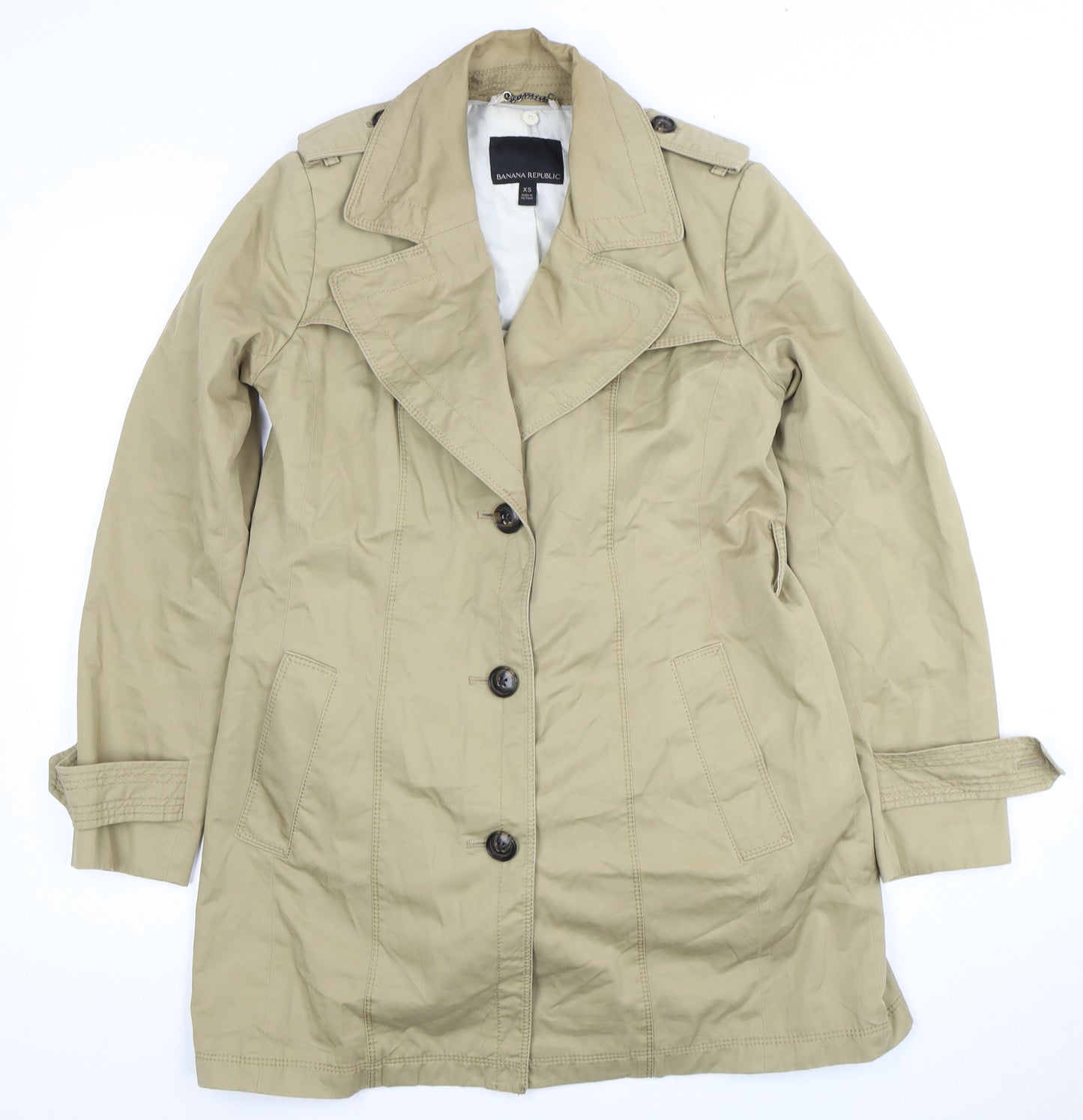 Banana Republic Women's Beige Trench Coat XS