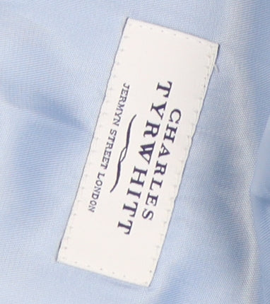 Charles Tyrwhitt Men's Blue Wool Suit Waistcoat 44