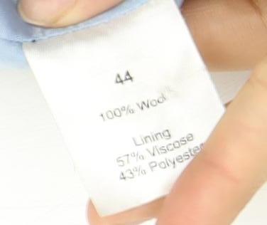 Charles Tyrwhitt Men's Blue Wool Suit Waistcoat 44