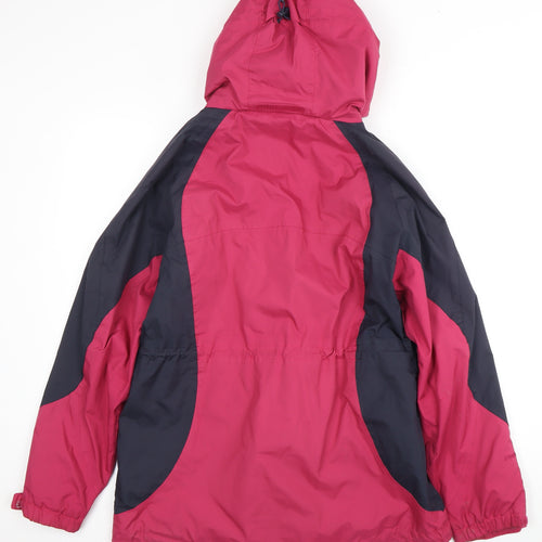 Peter Storm Women's Pink Hooded Parka Jacket Size 12
