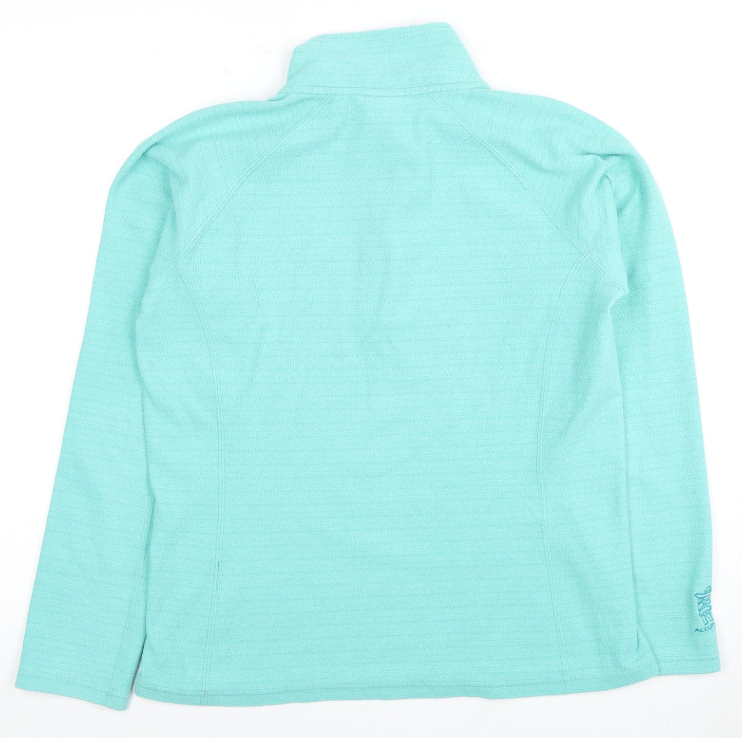Lowe Alpine Women's Green Fleece Pullover Zip UK 12