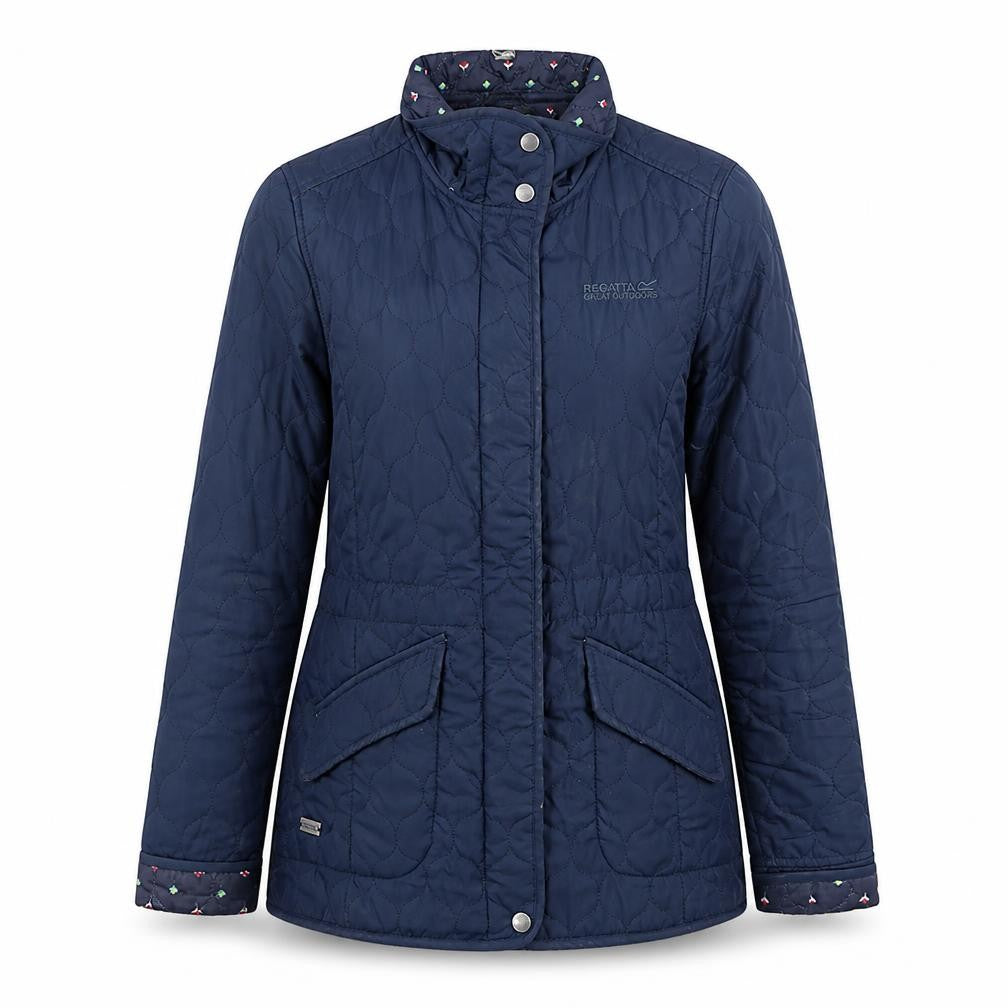 Regatta Women's Blue Quilted Jacket Size 10
