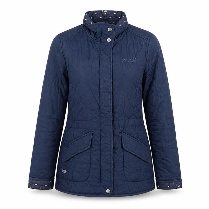 Regatta Women's Blue Quilted Jacket Size 10