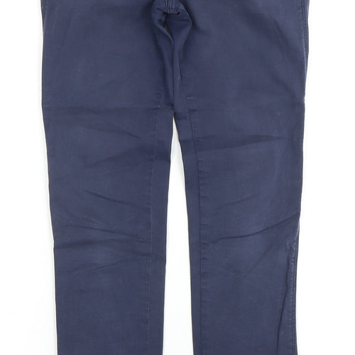GUESS Women's Blue Skinny Trousers Size 26 Casual