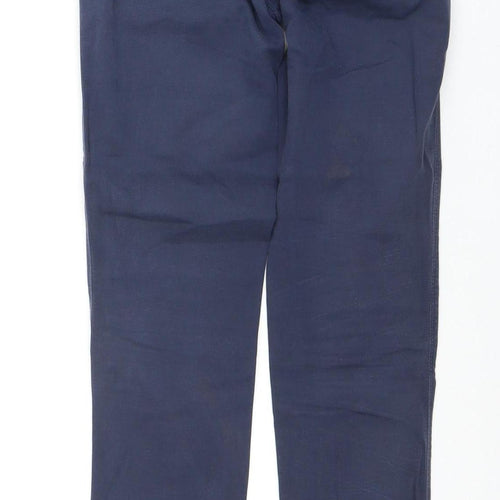GUESS Women's Blue Skinny Trousers Size 26 Casual