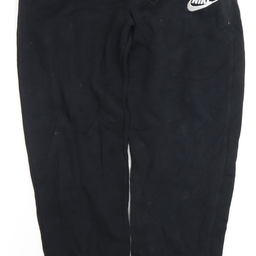 Nike Boys Black Jogger Trousers XL