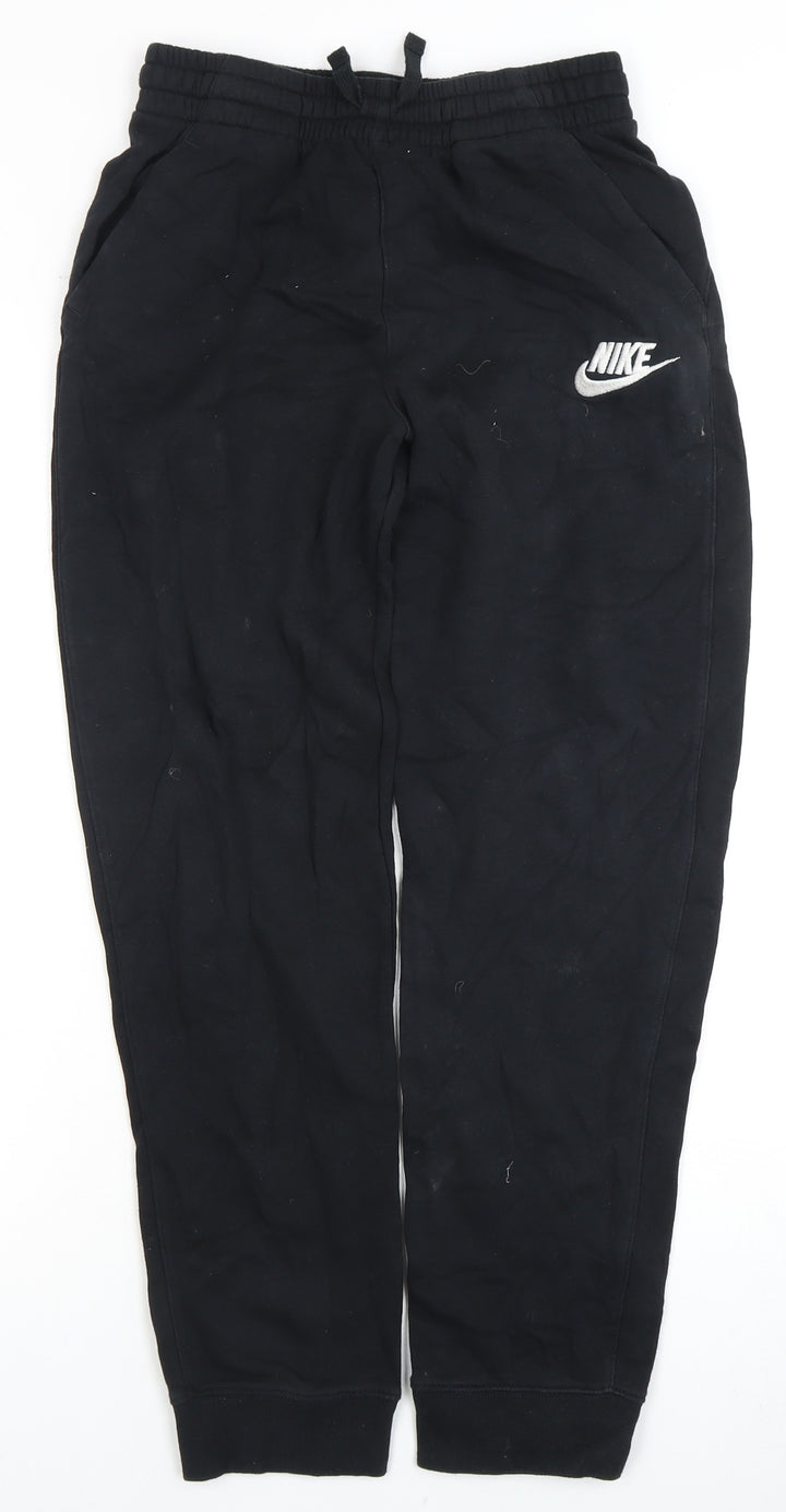 Nike Boys Black Jogger Trousers XL