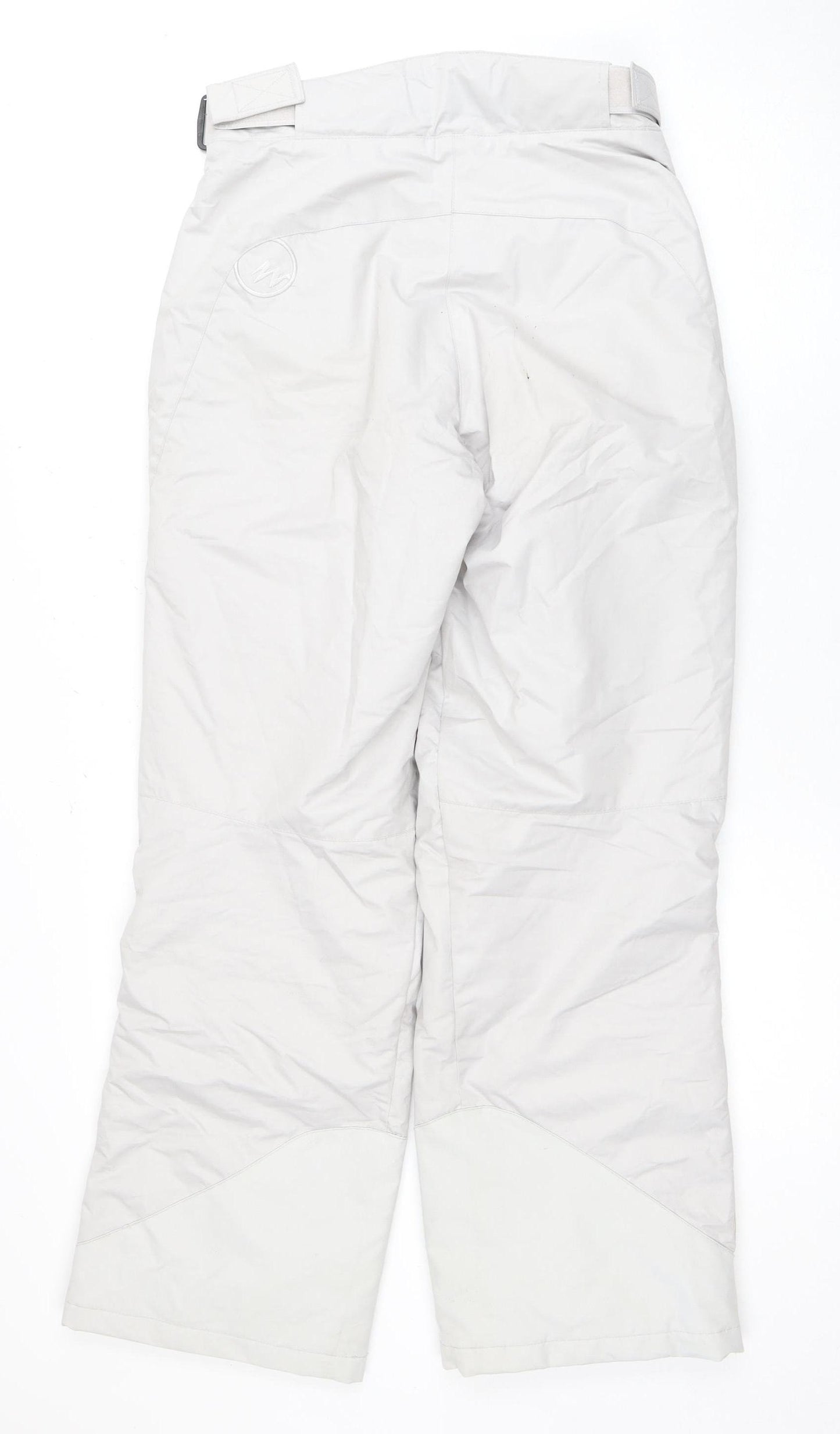 Quechua Unisex White Snow Pants M Adjustable Waterproof