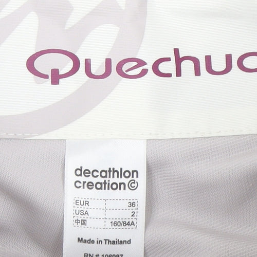 Quechua Unisex White Snow Pants M Adjustable Waterproof