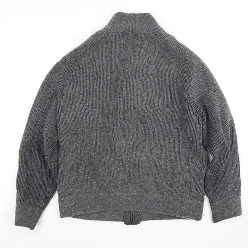 Marks and Spencer Women's Grey Full Zip Jumper