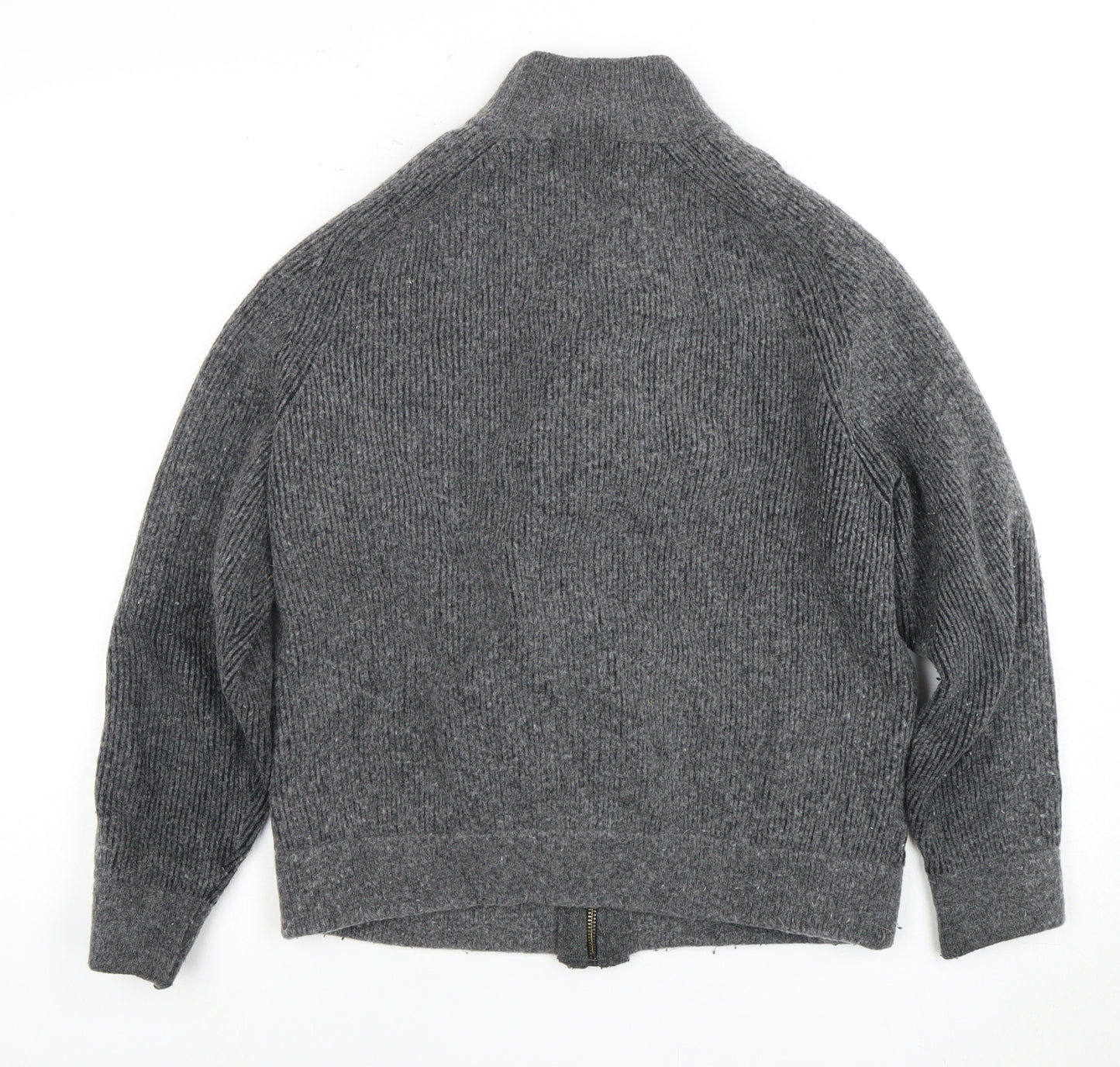 Marks and Spencer Women's Grey Full Zip Jumper
