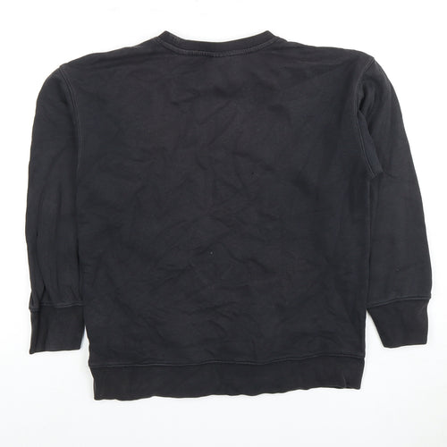 Nike Boys Black Pullover Sweatshirt L Casual Sportswear