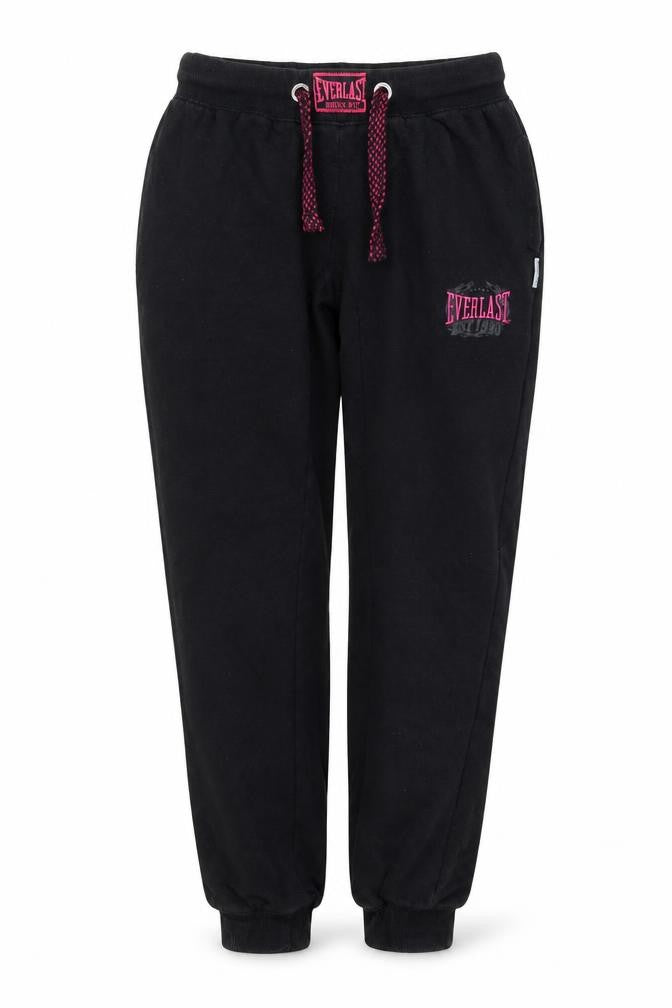 Front view of Everlast Women's Black XS Jogger Trousers
