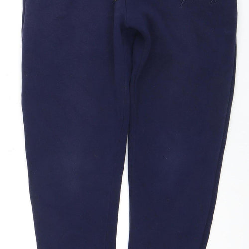 Justhype Men's Blue Jogger Trousers, Size M