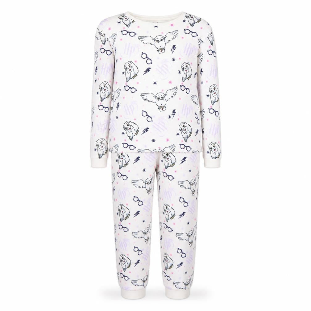 Front view of George girls’ multicoloured harry potter pyjama set, 12-13 years