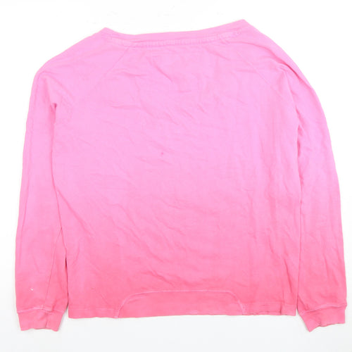 True Religion Women's Pink Jersey T-Shirt, Size S