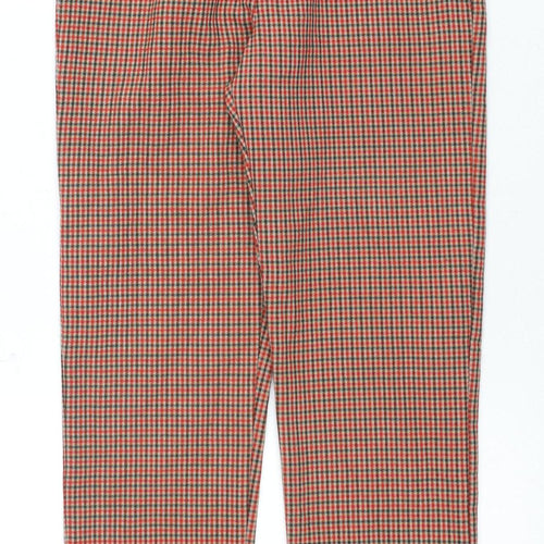 Zara Girls Check Trousers Size 9 Years