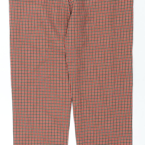 Zara Girls Check Trousers Size 9 Years