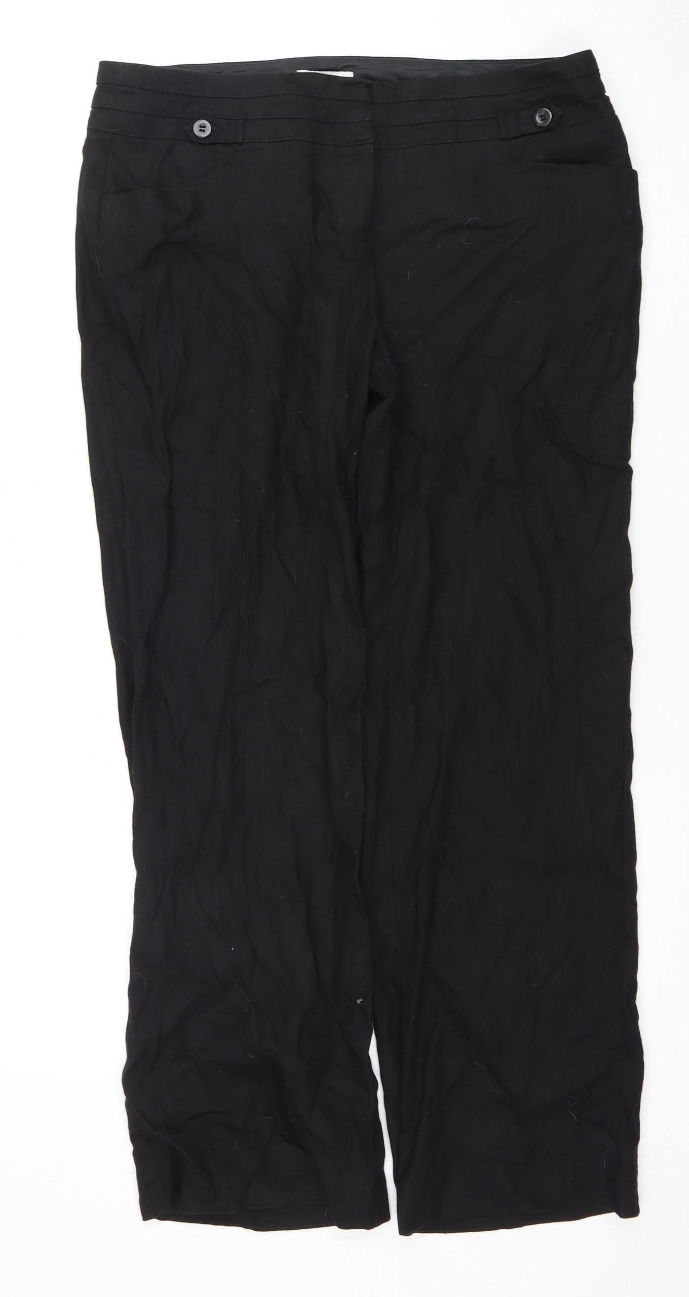 Monsoon Women's Black Trousers Size 12