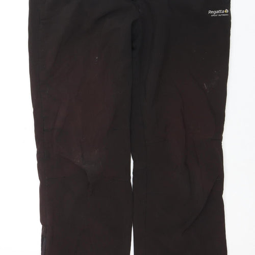 Regatta Women's Black Cargo Trousers Size 14 Outdoor