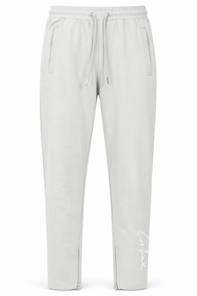 Front view of The Couture Club Men's Beige Jogger Trousers Medium