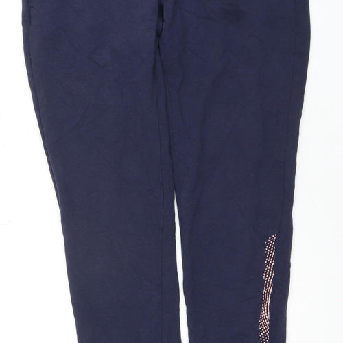 Decathlon Girls Blue Jogger 12-13 Years Activewear