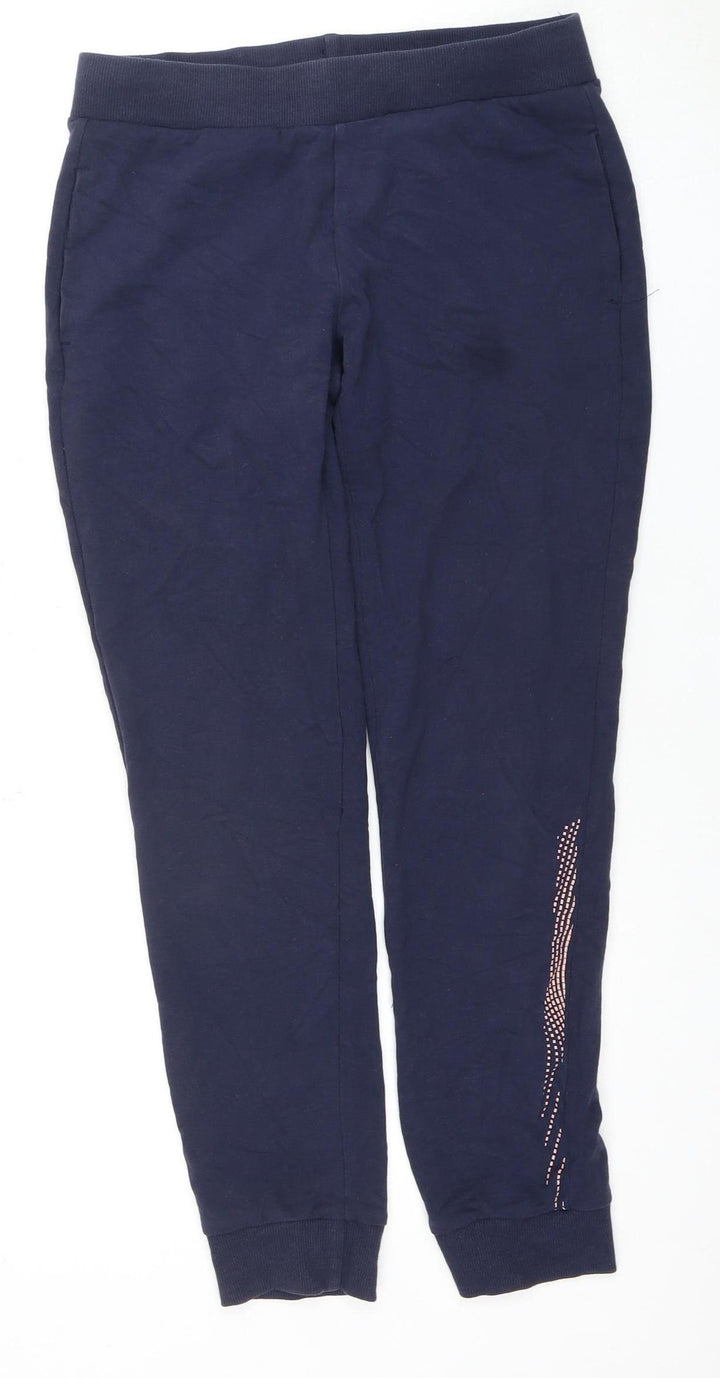 Decathlon Girls Blue Jogger 12-13 Years Activewear