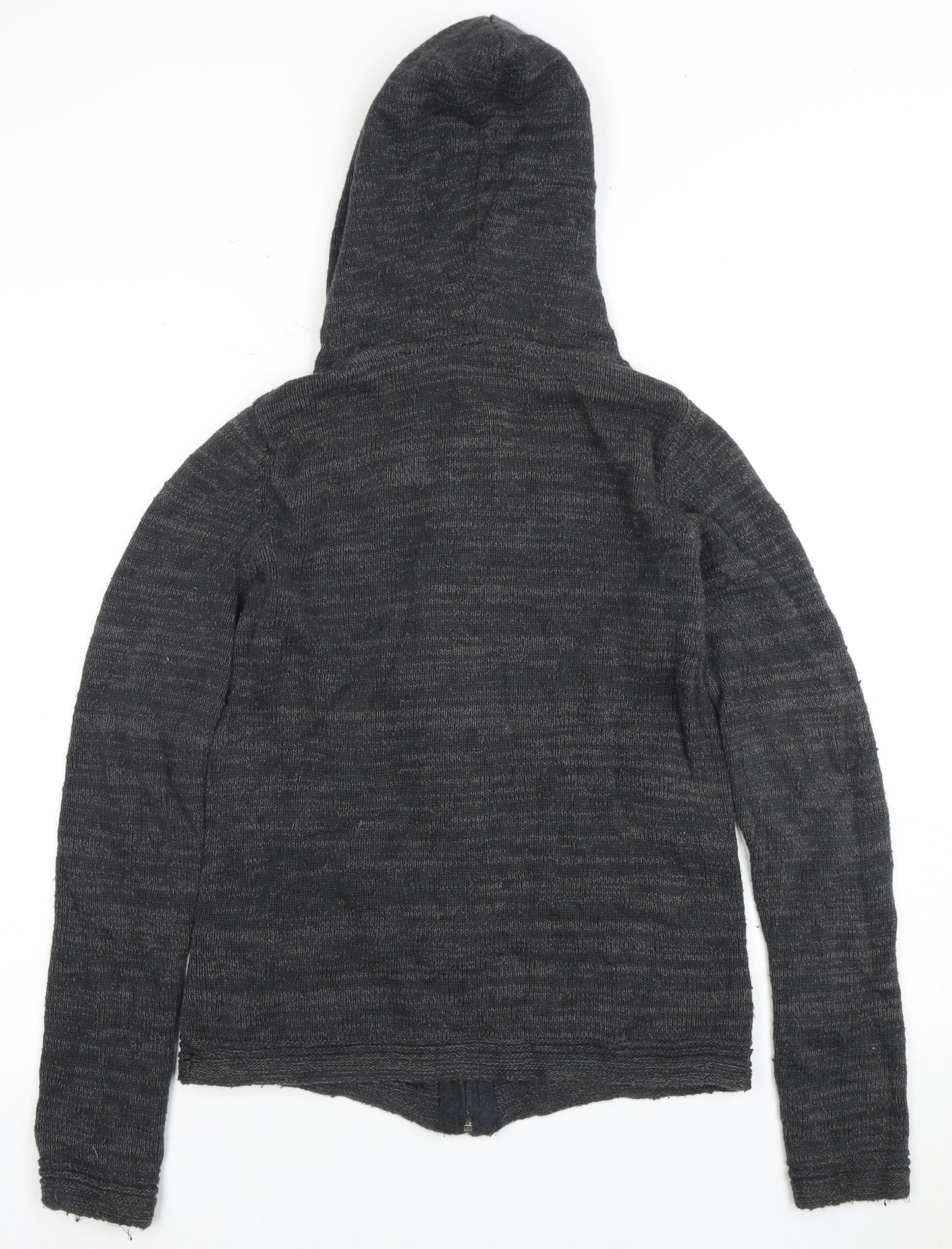 FatFace Women's Black Full Zip Hoodie Size 8