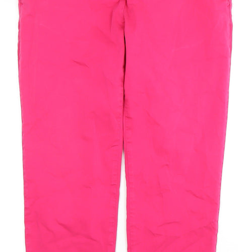 Paul Smith Women's Pink Chino Trousers Size 18