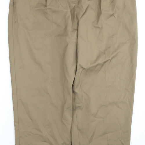 Ted Baker Women's Beige Pleated Trousers L