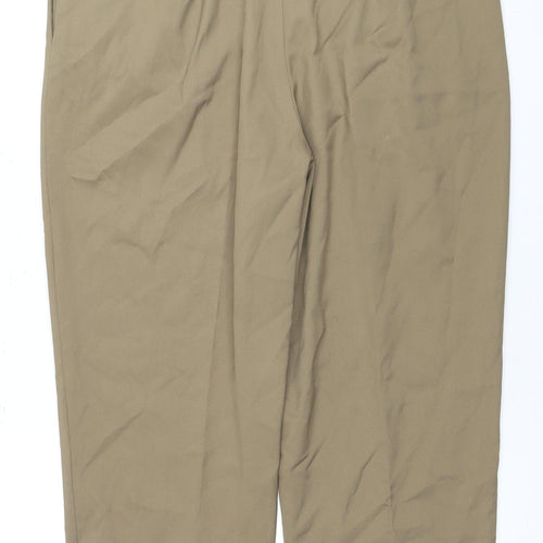 Ted Baker Women's Beige Pleated Trousers L