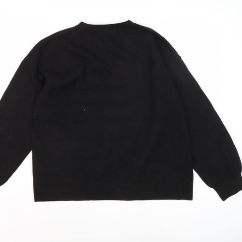 Marks and Spencer Women's Black M Sequin Pullover
