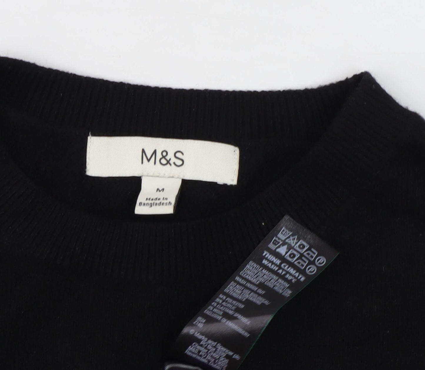 Marks and Spencer Women's Black M Sequin Pullover