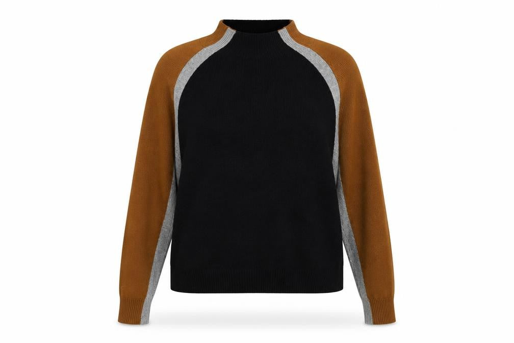 Front view of French Connection Women’s Black jumper - S
