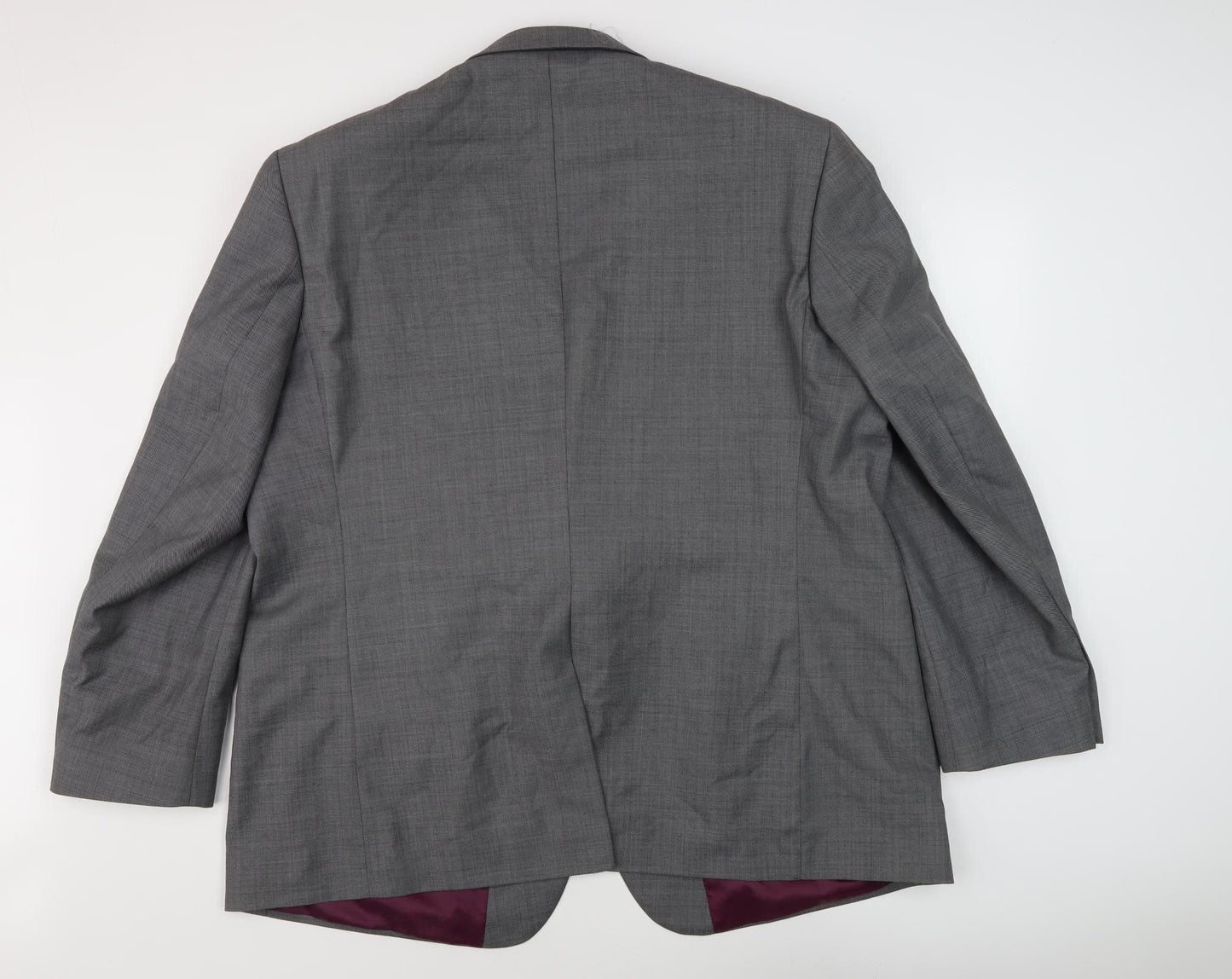 Centaur Men's Grey Blazer, Size 52 Regular, Business Formal